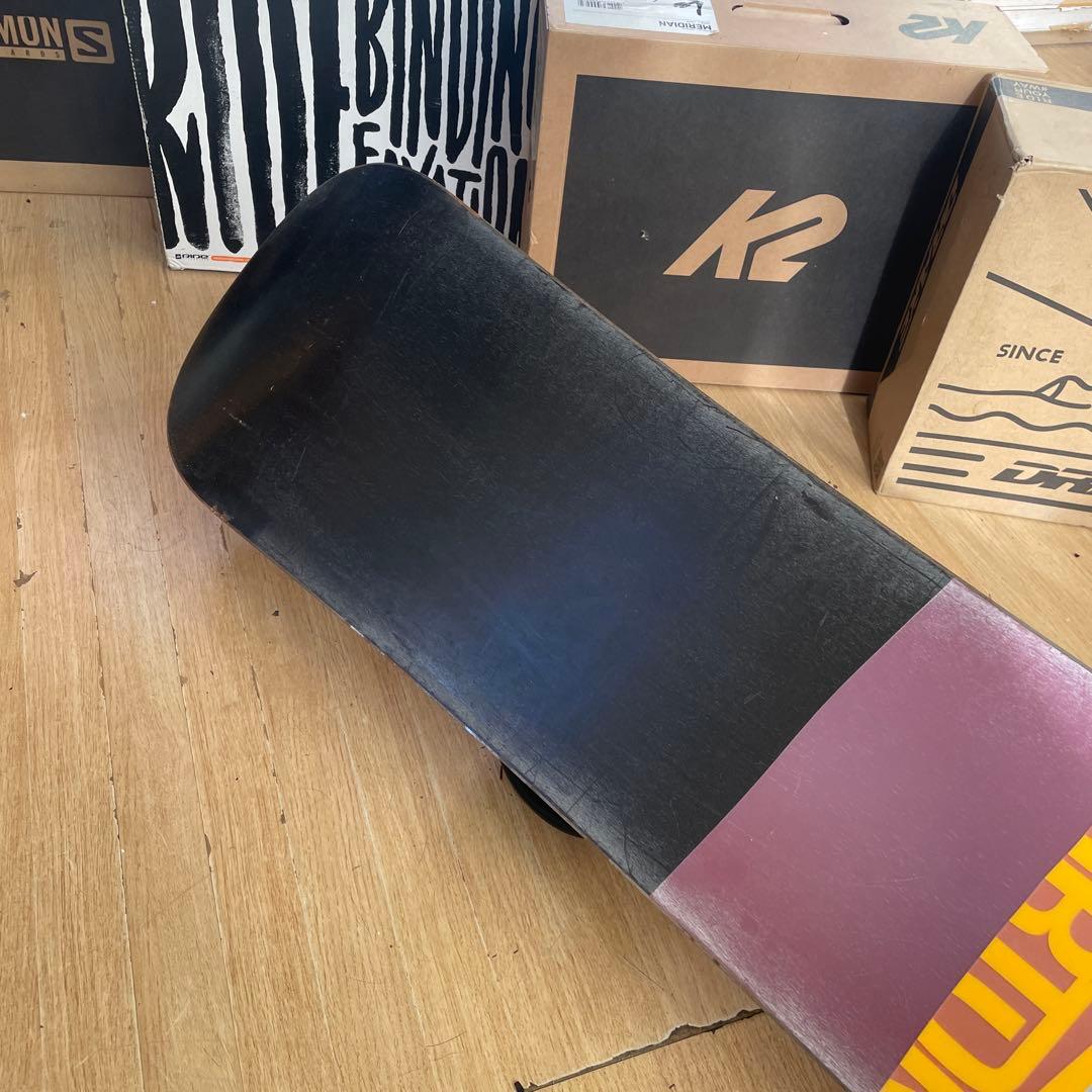 BURTON×FLUX　バートン　フラックスバインディング付スノーボードセット