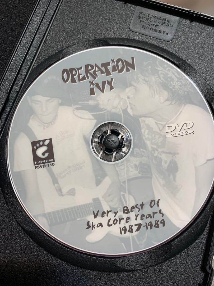 ミュージック OPERATION IVY DVD 1987-1989 live