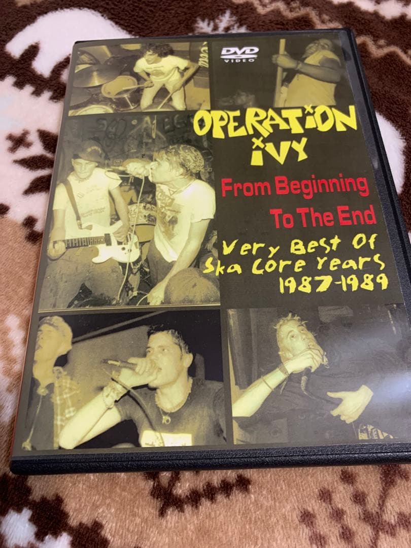 ミュージック OPERATION IVY DVD 1987-1989 live