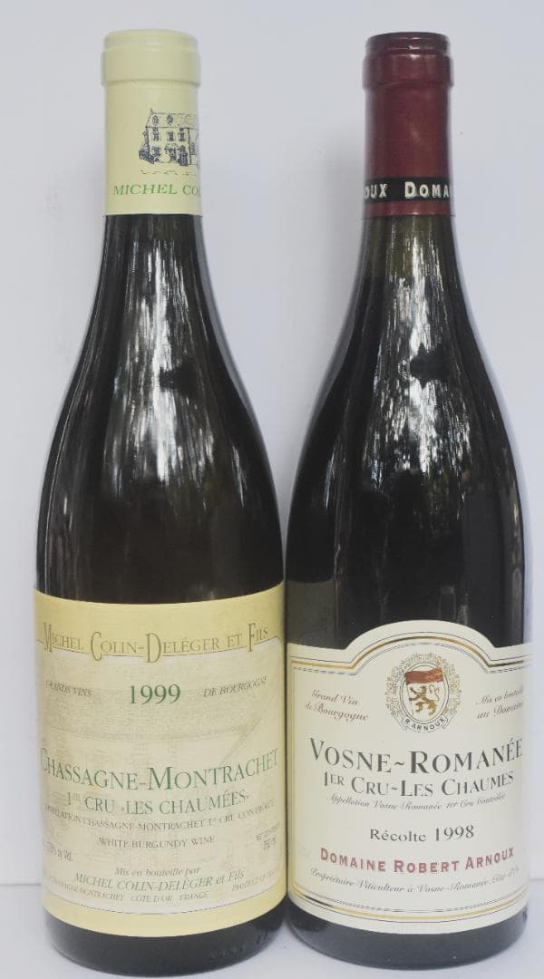 h*9様 ビンテージワイン◆ヴォーヌ・ロマネ◆シャサーニュモンラッシェ赤白２本◆
