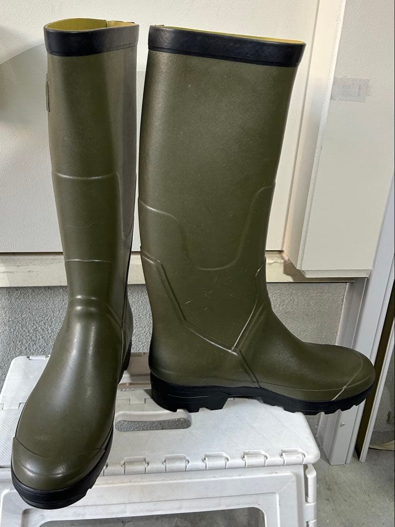 正*様 27～27.5㎝★美品AIGLEレインブーツ44 エーグルラバーブーツ