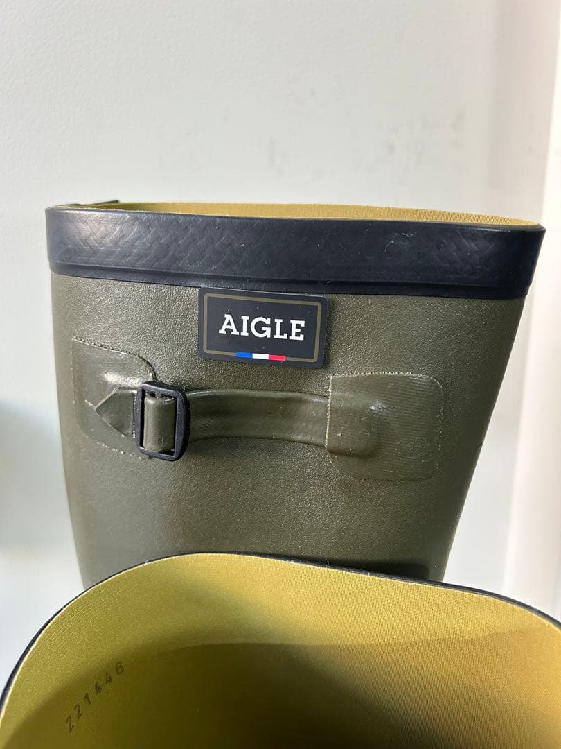 正*様 27～27.5㎝★美品AIGLEレインブーツ44 エーグルラバーブーツ