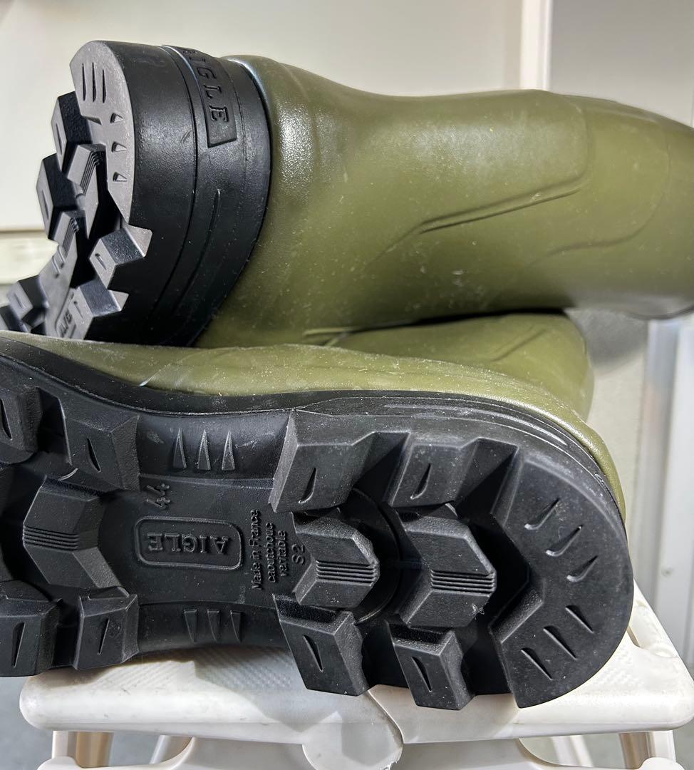 正*様 27～27.5㎝★美品AIGLEレインブーツ44 エーグルラバーブーツ