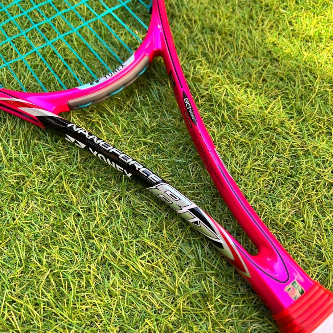 美品！ ヨネックス ナノフォース 8V REV ソフトテニスラケット
