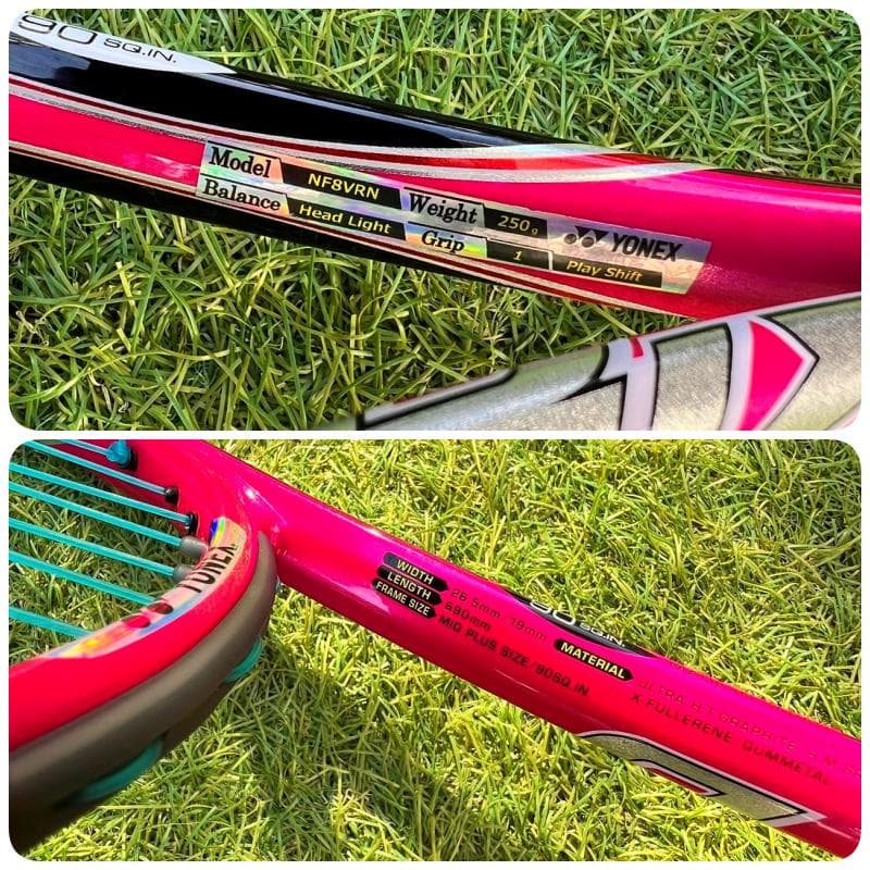 美品！ ヨネックス ナノフォース 8V REV ソフトテニスラケット