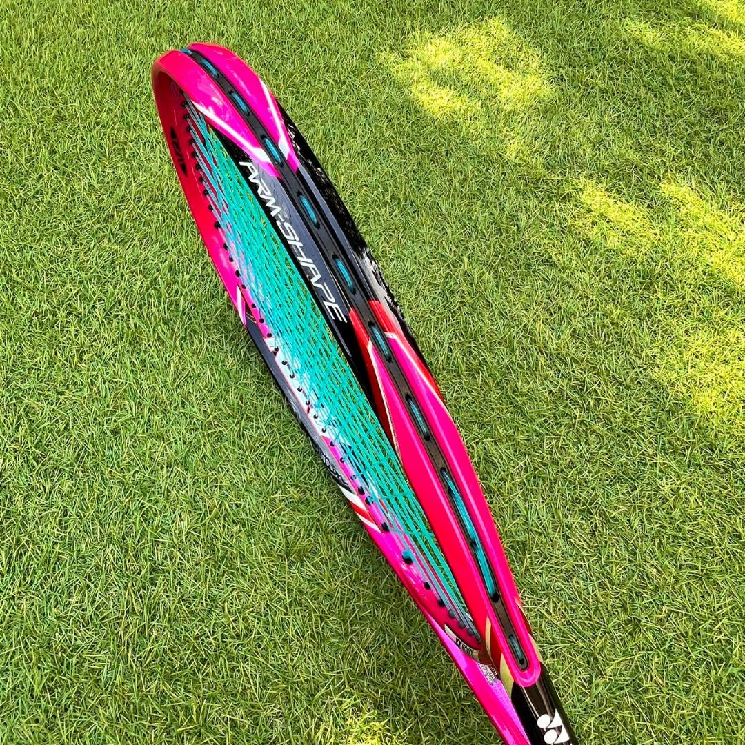 美品！ ヨネックス ナノフォース 8V REV ソフトテニスラケット