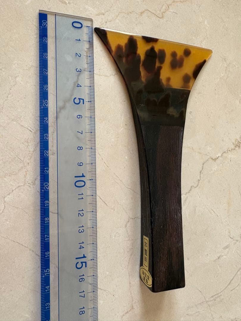 三味線バチ　本べっ甲　海宝堂製