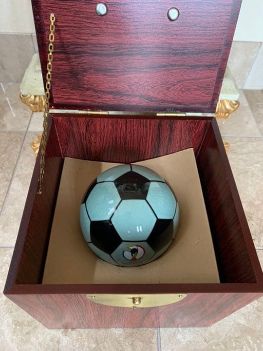 2002FIFAワールドカップ ボール陶器