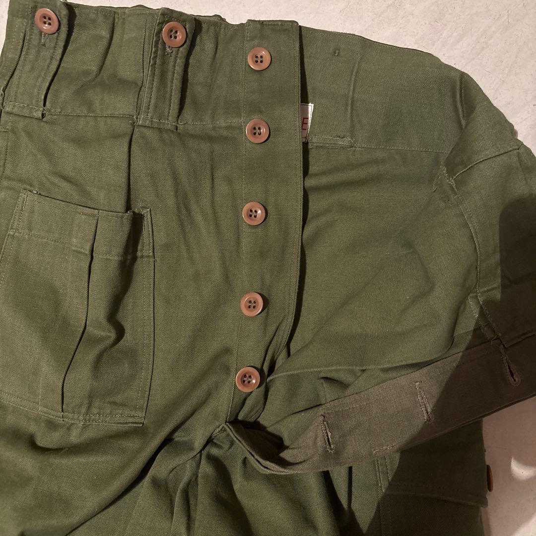 50’s ベルギー軍 ミリタリーパンツ 4e