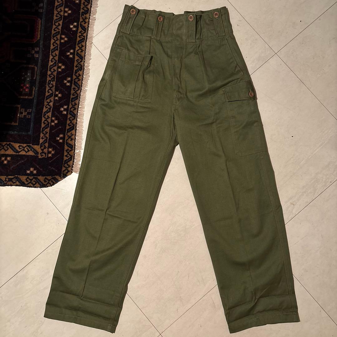 50’s ベルギー軍 ミリタリーパンツ 4e