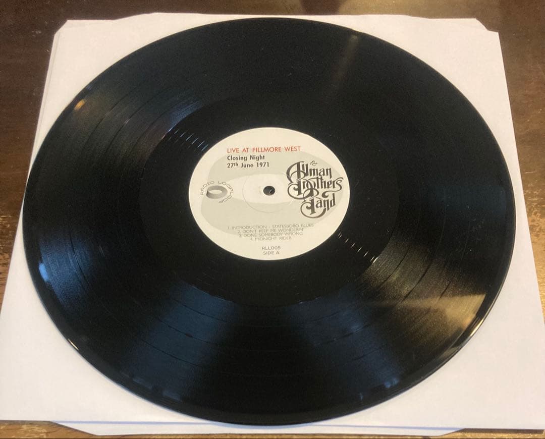 ◾️未発表1971年フィルモアウェスト最終公演■THE ALLMAN BROTHE