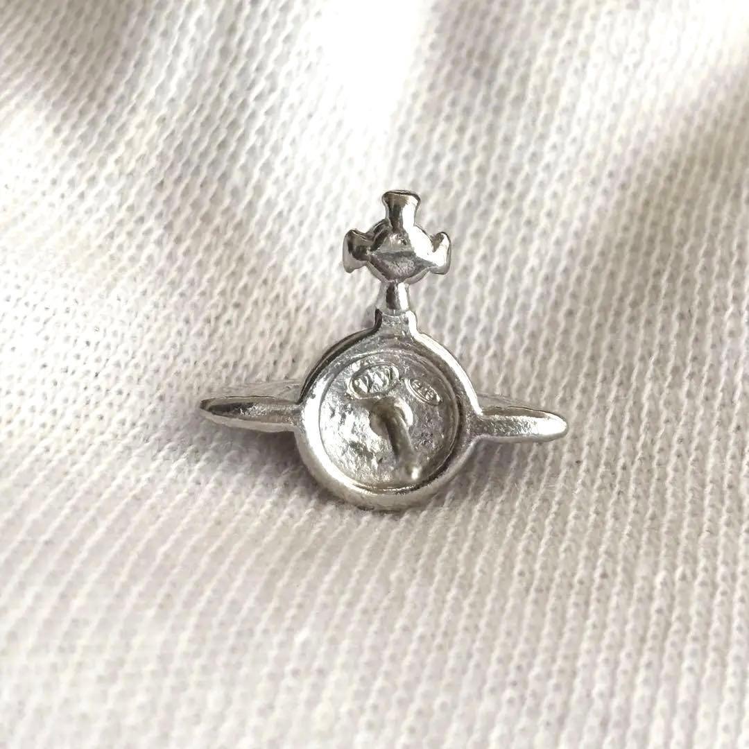 廃番⭐️美品 ヴィヴィアンウエストウッド ピアス ソリッドオーブ SV925 片耳