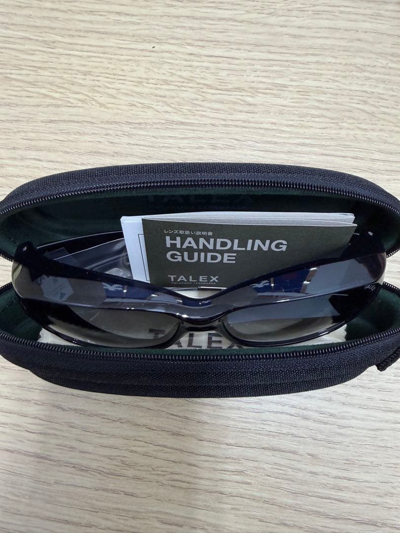 TALEX 偏光レンズ サングラス ケース付き　2点
