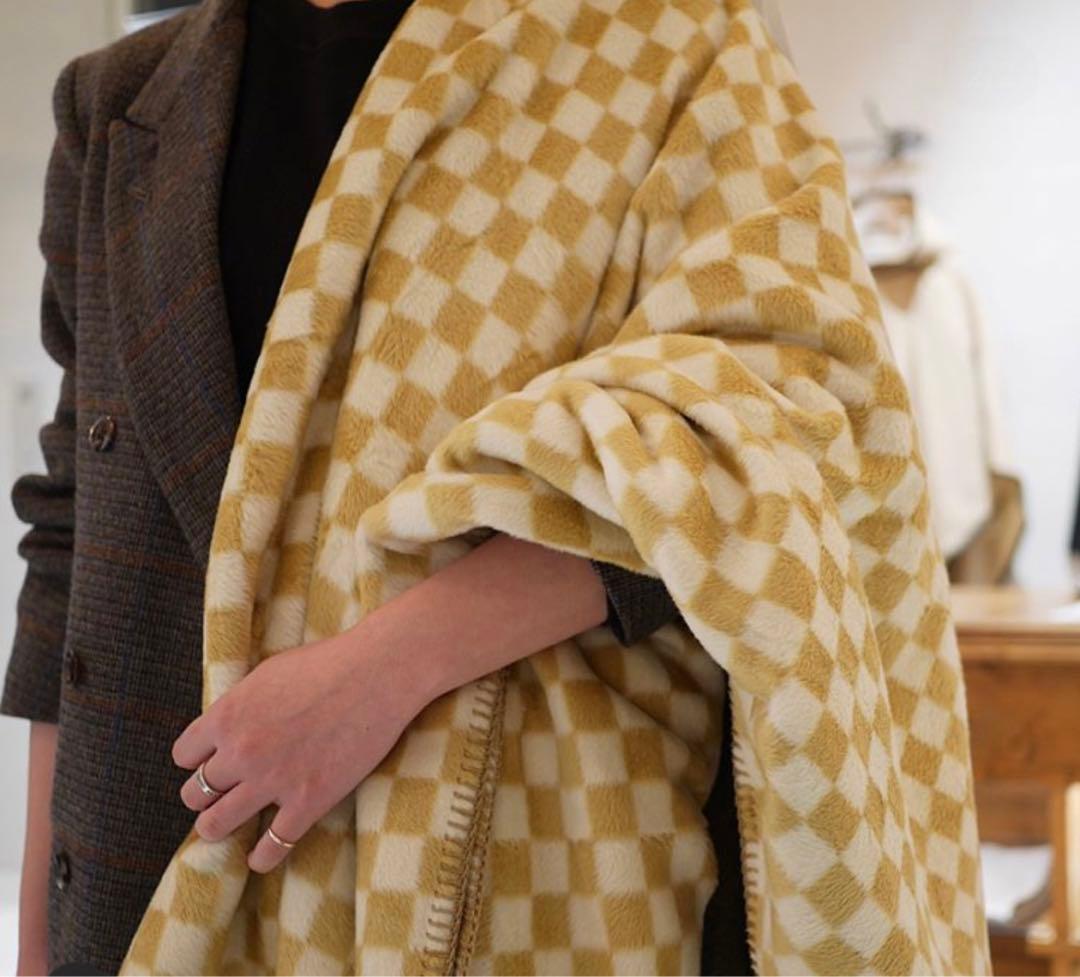 【未使用】FUMIKA_UCHIDAシルクブランケット