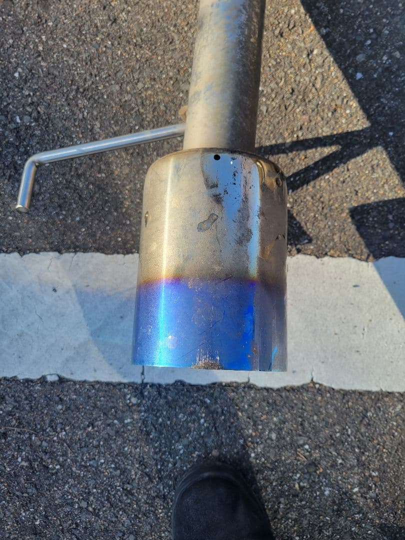 マークX　リアストレートマフラー(BE FREE)