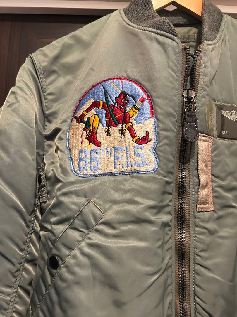 s*1様 破格　90s M品番　初期　バズリクソンズ　フルカスタム　MA-1 ヴ