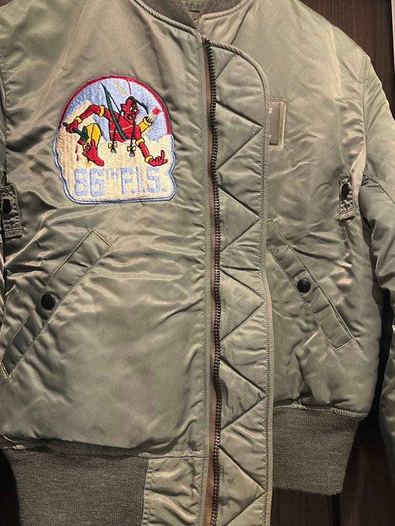 s*1様 破格　90s M品番　初期　バズリクソンズ　フルカスタム　MA-1 ヴ