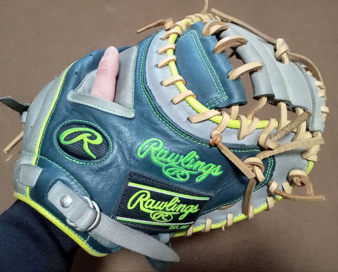 Rawlings ハイパーテック 軟式 キャッチャーミット グローブ