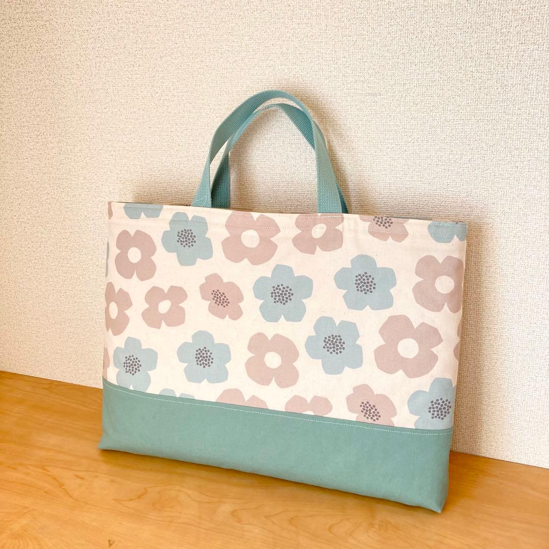 即購入OK！ くすみカラーが可愛い 入園入学セット♪ レッスンバッグ