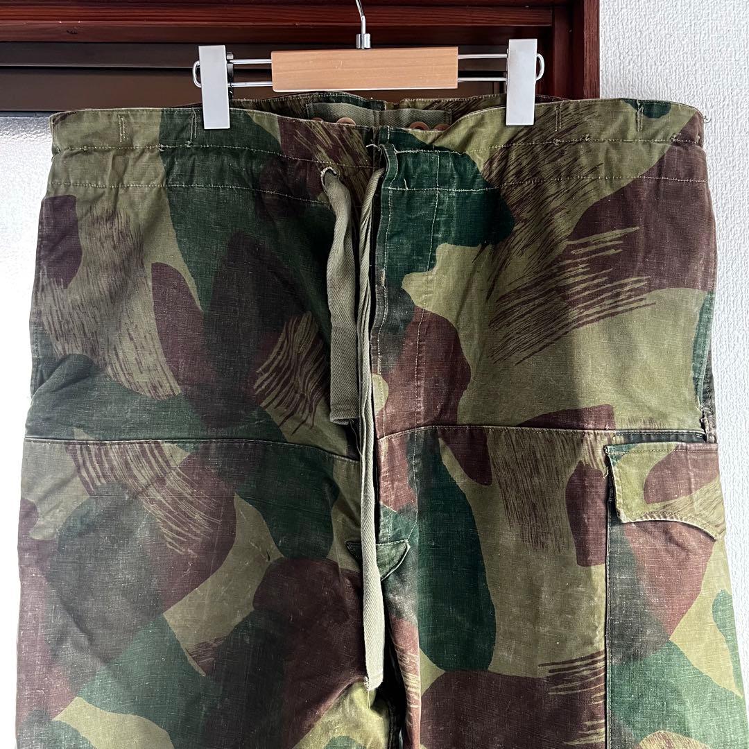 50s ベルギー軍 ブラッシュカモ パンツ 1956年 ミリタリー