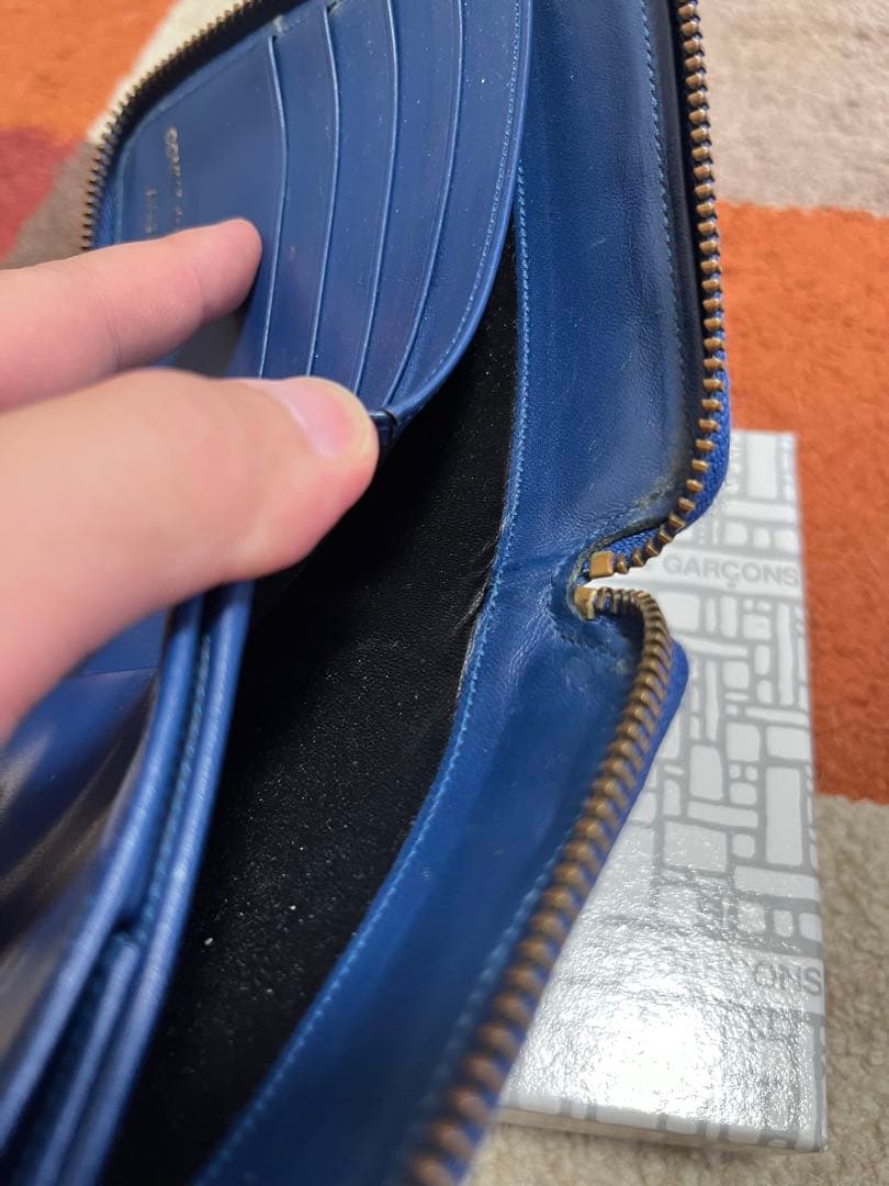 コムデギャルソン 廃盤 ラグジュアリー ライン ウォレット 財布 二つ折り