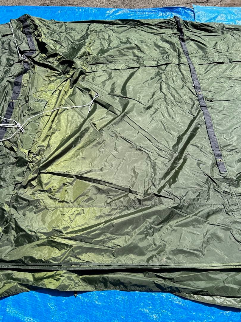 【試し張りのみ】DOD カマボコテント 3(S) T3-688-KH カーキ