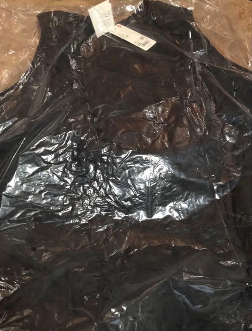 UNIQLO 3XL ウルトラライトダウン　ロングベスト　黒　ブラック