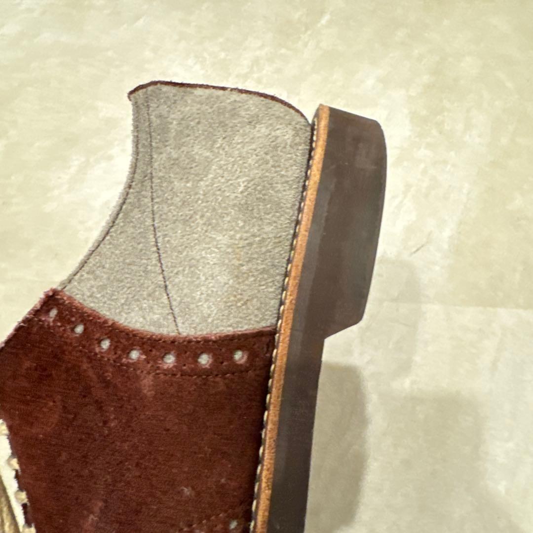 GLADHAND×REGAL スウェード サドルシューズ