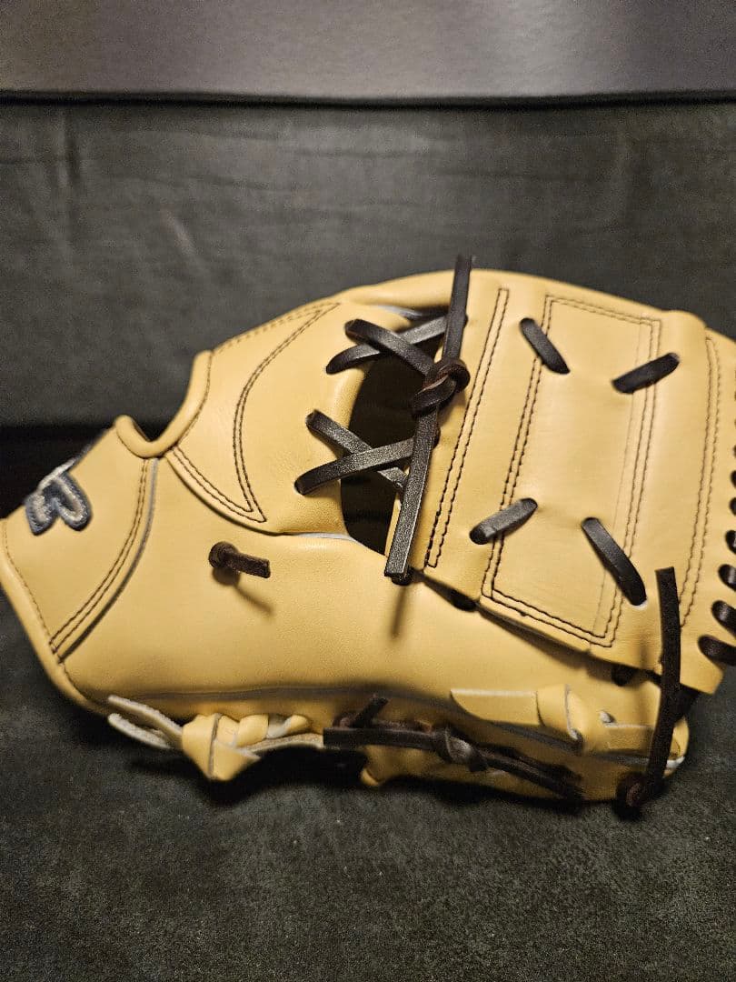 アイピーセレクト　内野用　ベージュ　硬式グローブ