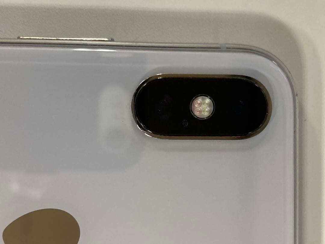 美品iPhone X 256GB シルバー SIMフリー動作確認済 初期化済