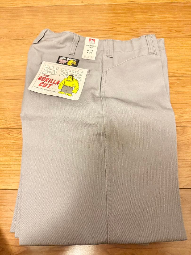 ※2月3日限定値下げ※新品　BEN DAVIS ゴリラカット W34×L30