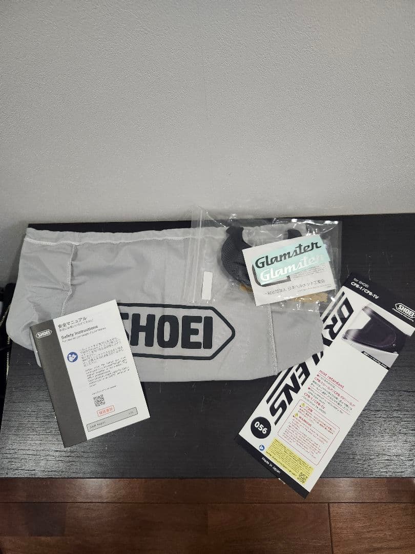 SHOEI Glamsterグラムスター フルフェイス ブラック　Lサイズ