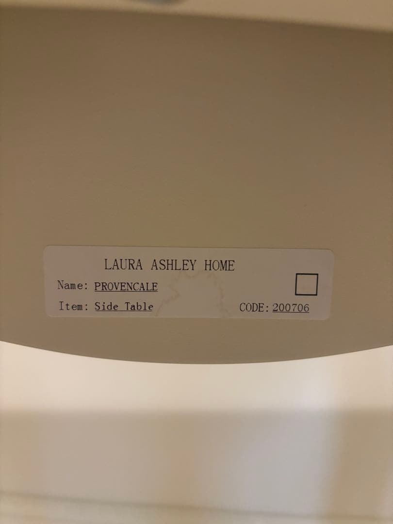 ローラアシュレイ　サイドテーブル　PROVENCALE