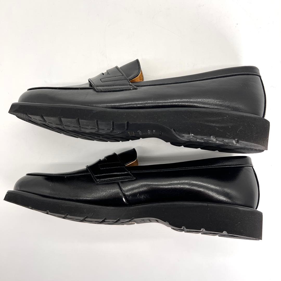 【美品】KENFORD ケンフォード　ローファー　黒　24.5EEE