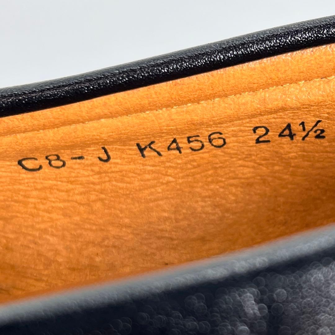 【美品】KENFORD ケンフォード　ローファー　黒　24.5EEE