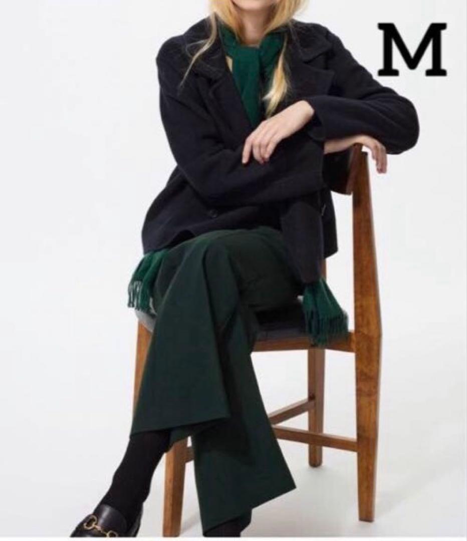 ユニクロ　ダブルフェイスショートコートリラックスフィット　M