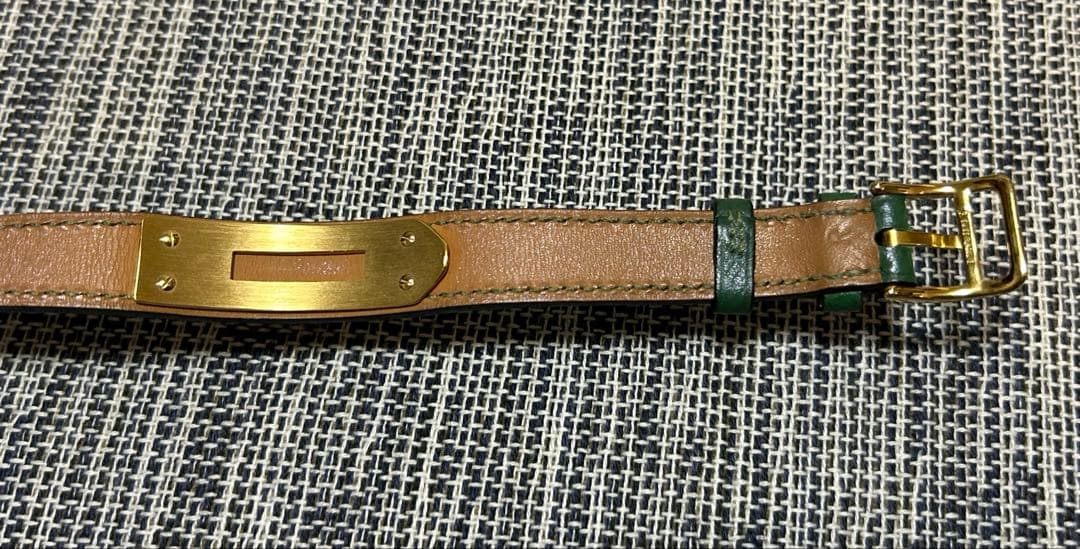 美品 エルメス ケリーウォッチ　革ベルト　ヴィンテージ