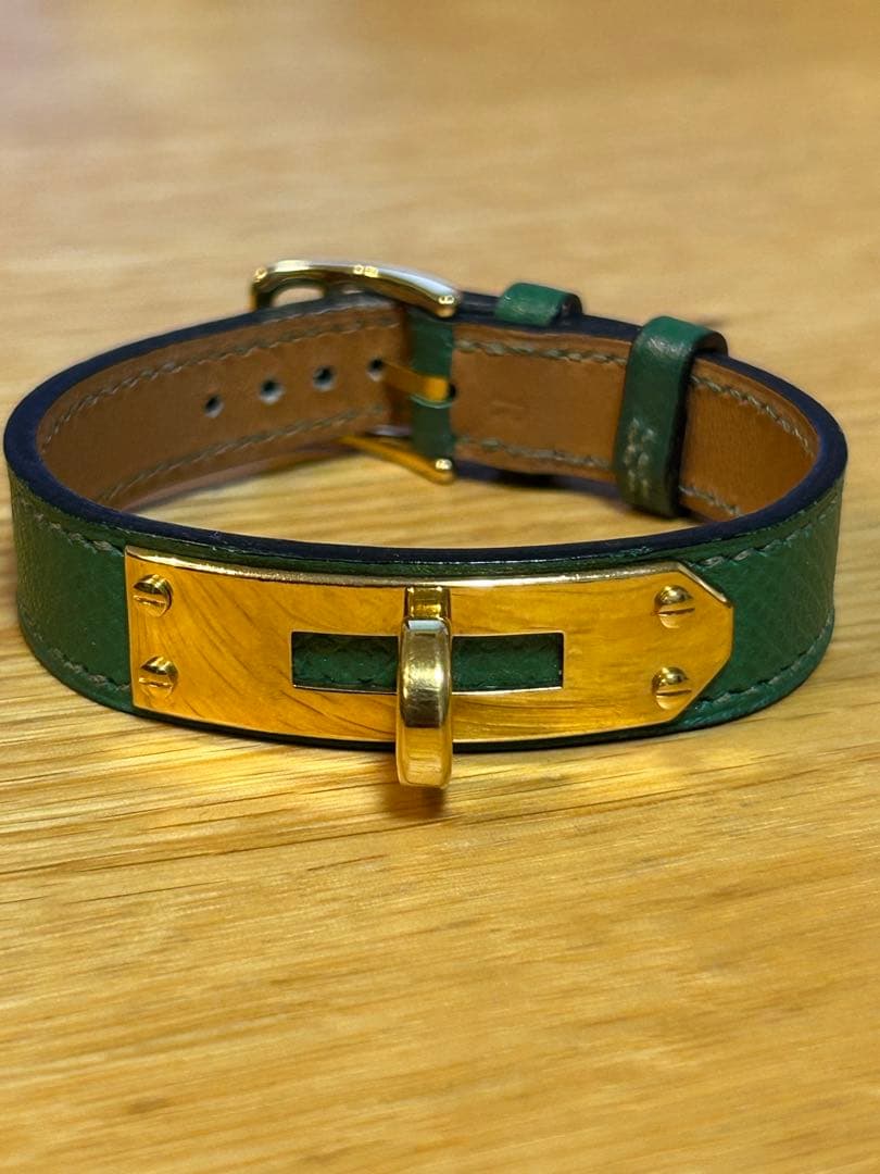 美品 エルメス ケリーウォッチ　革ベルト　ヴィンテージ