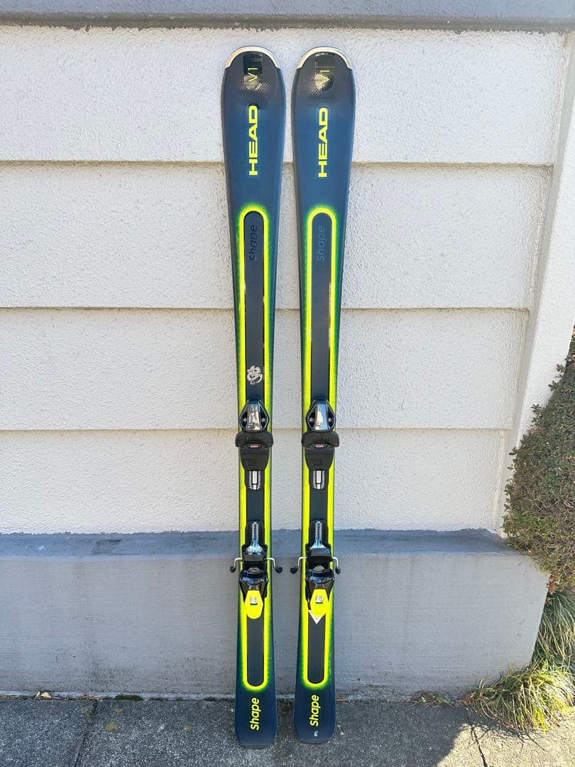 ヘッド(HEAD)スキー板 SHAPE V1 160cm+SLR9.0AC GW