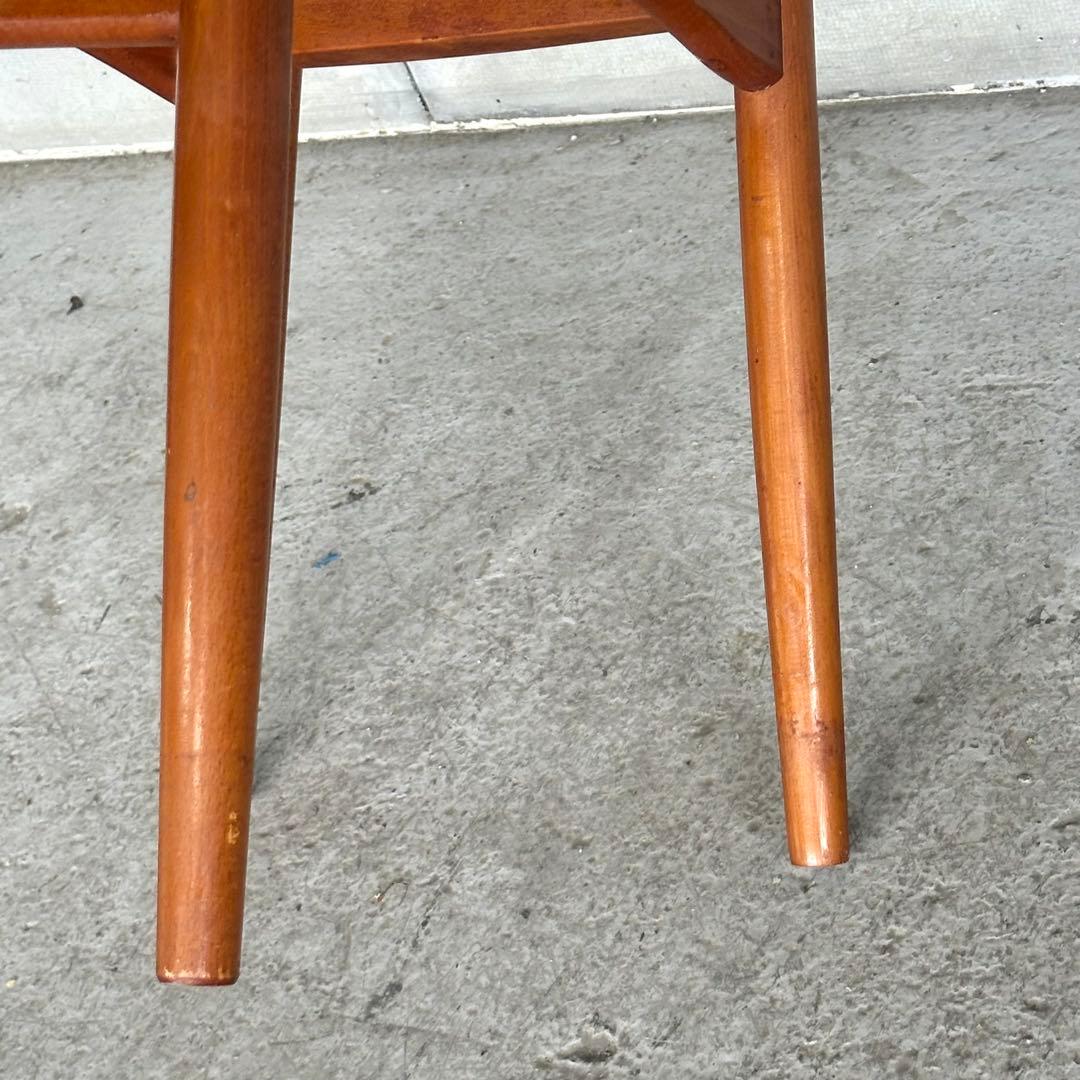 ✿1950s✿トーア TOA 昭和レトロ ダイニングチェア 赤座面 北欧スタイル