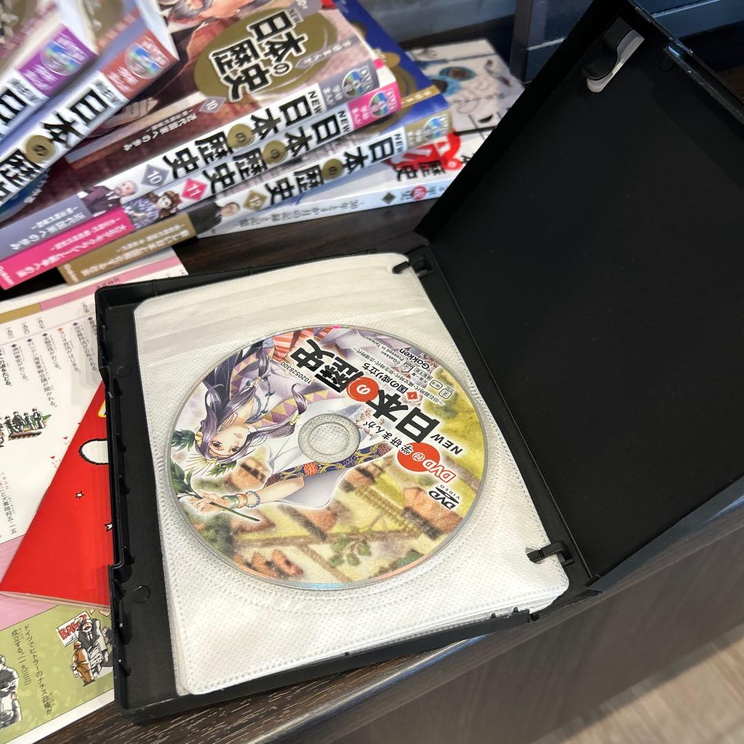 学研まんがNEW日本の歴史　12巻セット　DVD 付