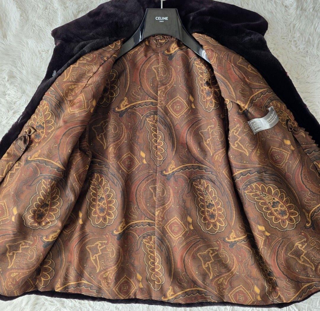 【美品/高級毛皮】サガミンク ファーコート シェアード加工 Ranched