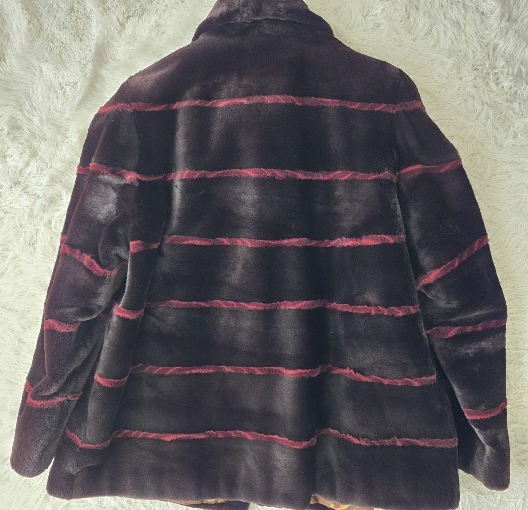 【美品/高級毛皮】サガミンク ファーコート シェアード加工 Ranched