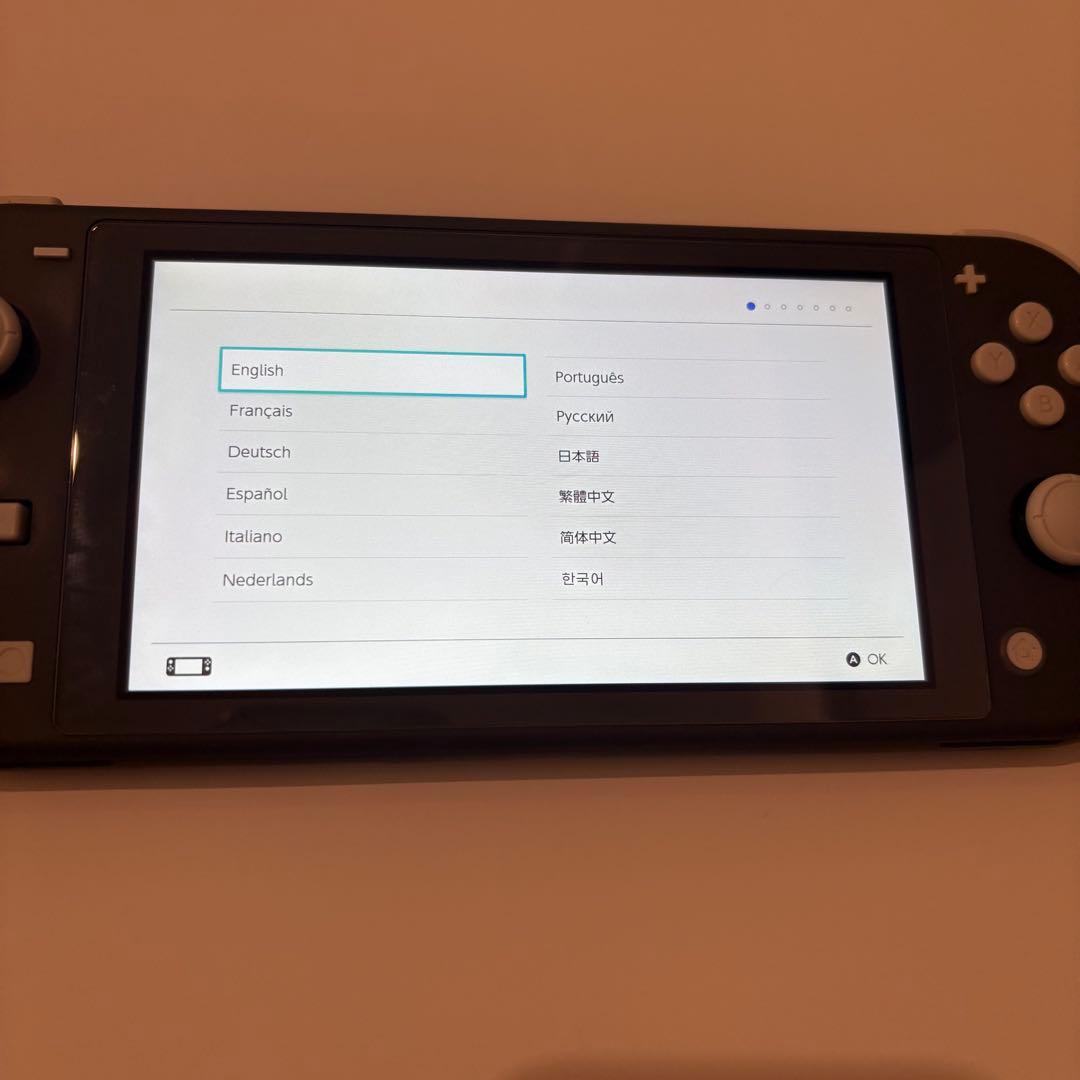 Nintendo Switch Lite 256GBメモリーカード付き グレー