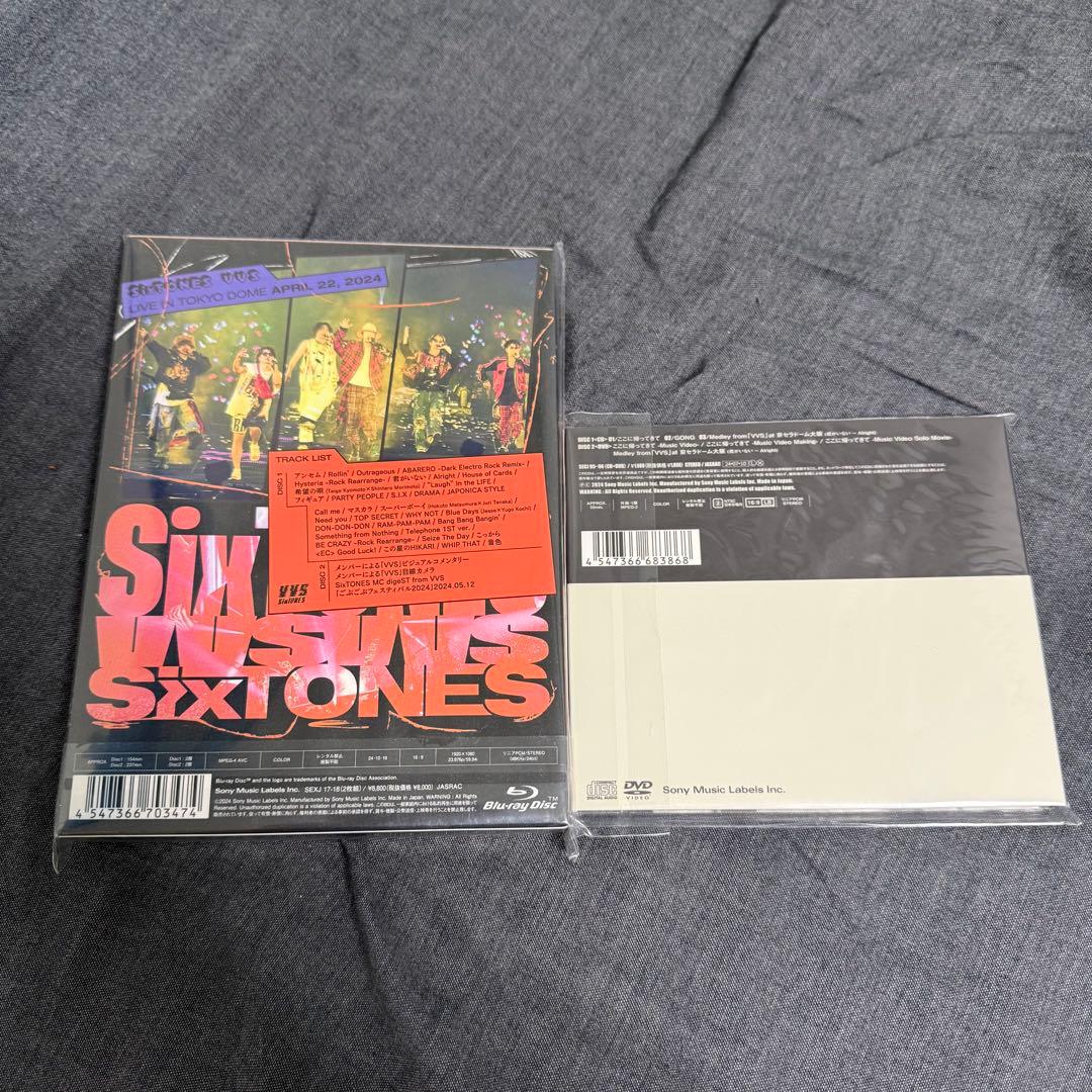 新品未使用　SixTONES LIVE 2024 Blu-ray CDセット