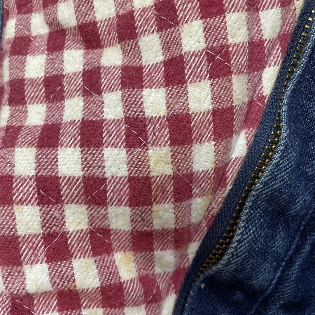 カネコイサオ　ワンダフルワールド　ワッペン付き　ブルゾン