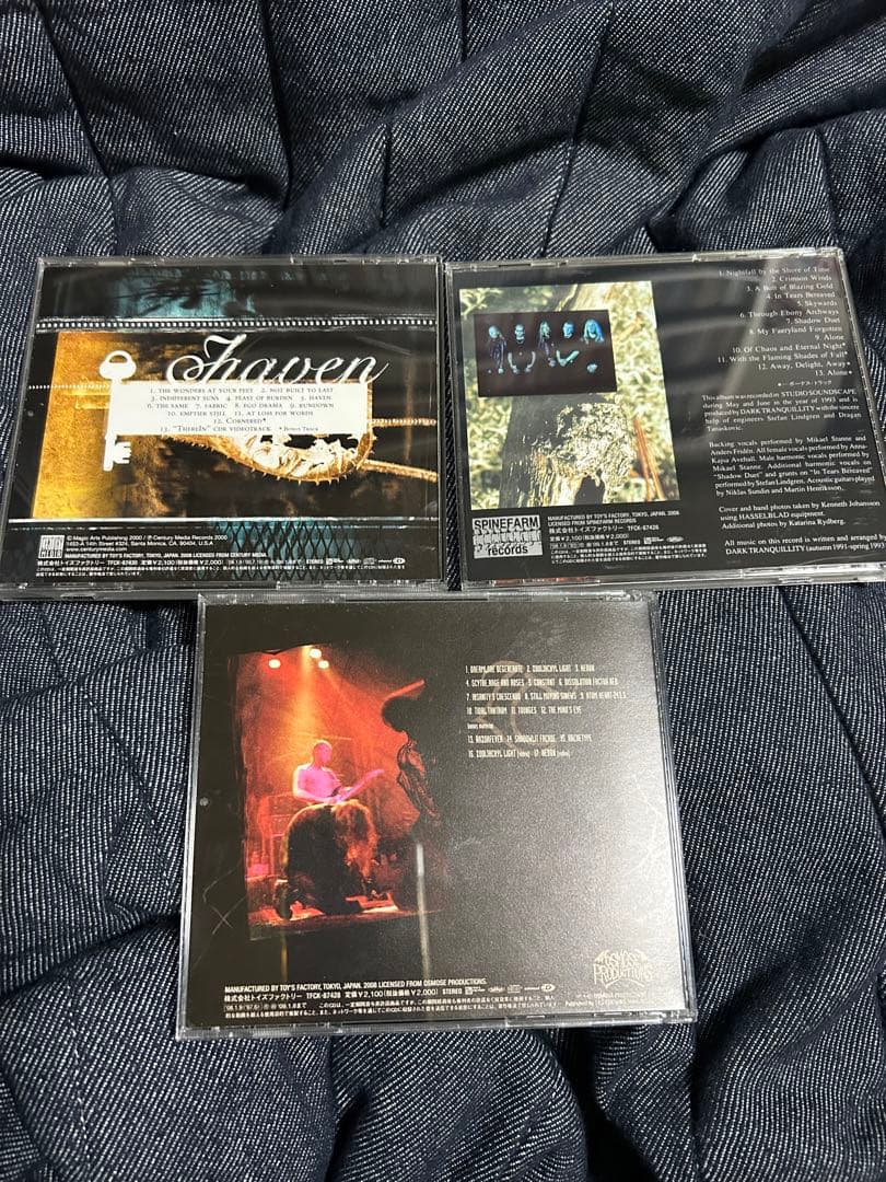 初回限定CD ダークトランキュリティ　ステッカー付き　３枚セット　スカイダンサー