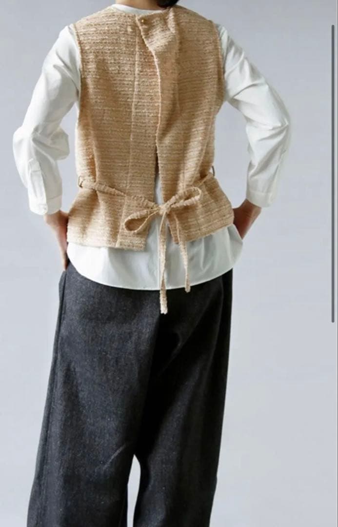 susuri ムールベスト 2024SS ベスト　ジレ　ススリ