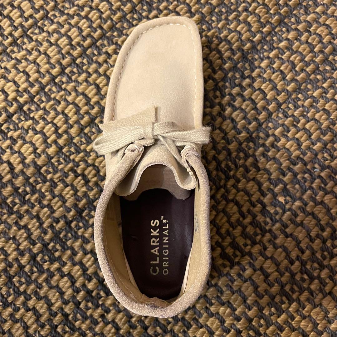 CLARKS クラークス ワラビー UK8 26センチ メープル スウェード