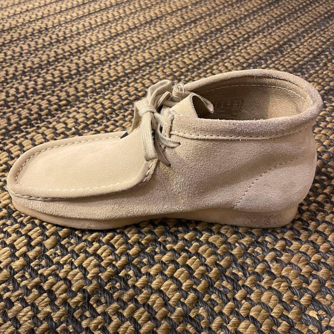 CLARKS クラークス ワラビー UK8 26センチ メープル スウェード